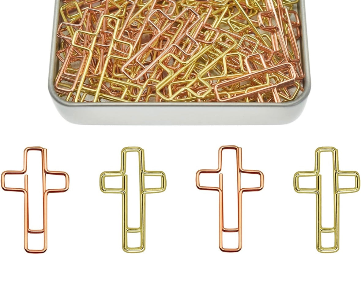Cross Paperclip/Bookmark
