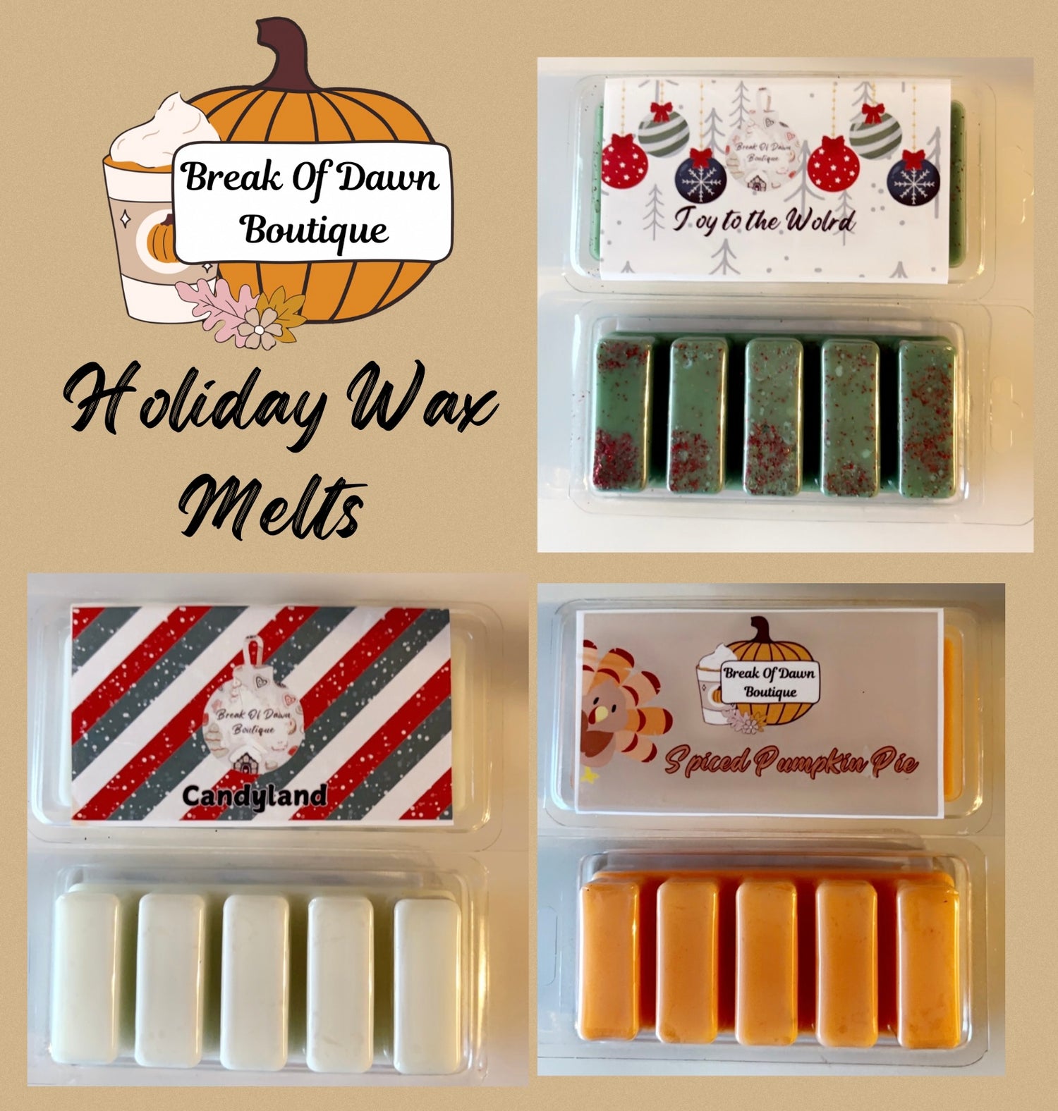 Holiday Wax Melts