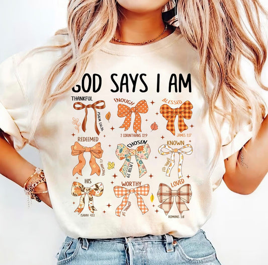 God says I am Tee