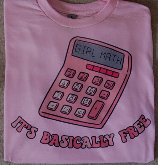 Girl Math T-Shirt