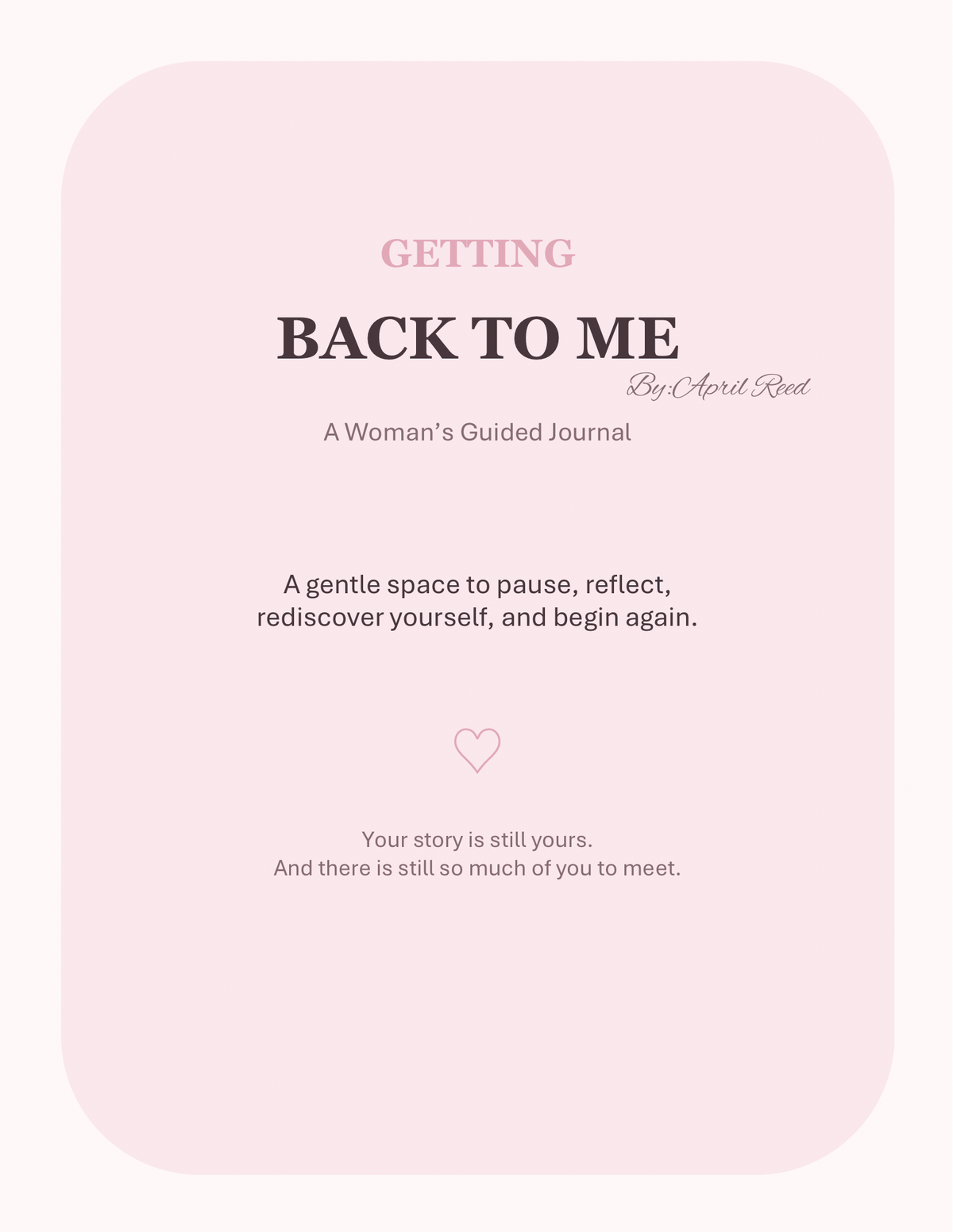 Back to me (A woman’s guide to getting back to you) ebook