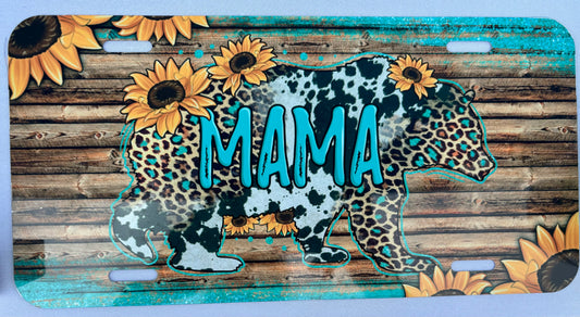 Mama Bear License Plate