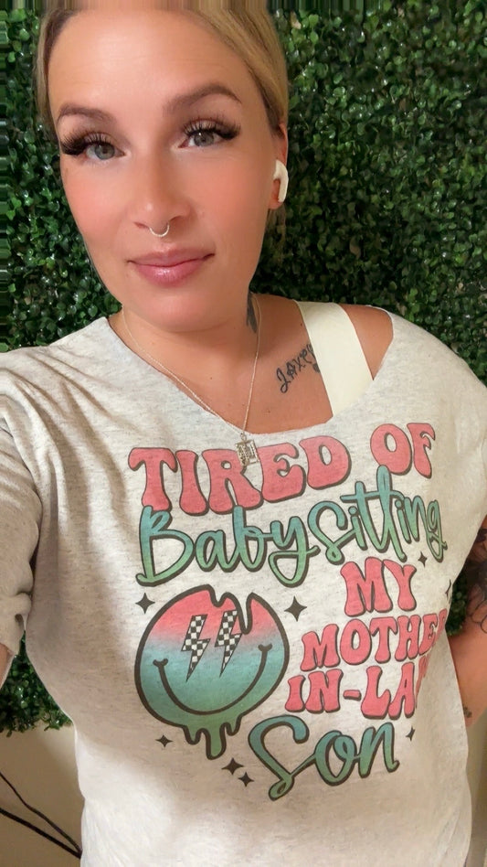 Tired of babysitting my mother in laws son Tee