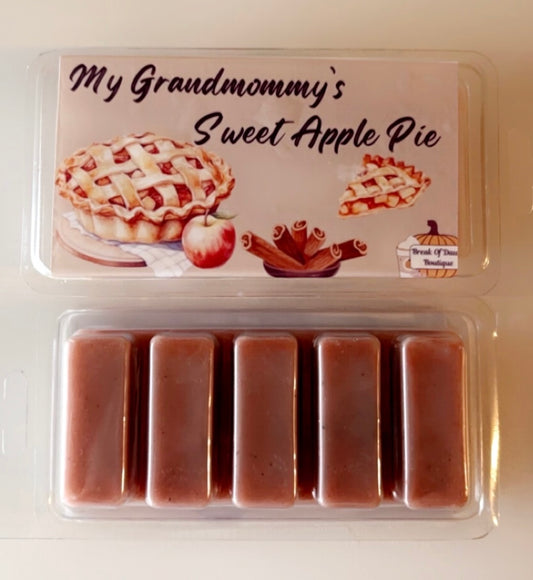 My Grandmommy’s Sweet Apple Pie Wax Melts