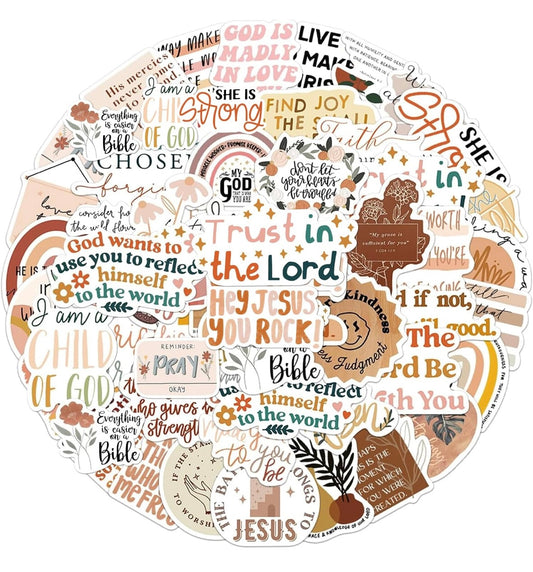 Bible Verse Stickers (3 for $1)