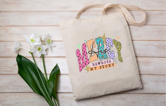 His Mercy Bible Tote with mini highlighter tote