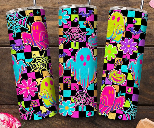 Ghostly Hip Summerween Tumbler