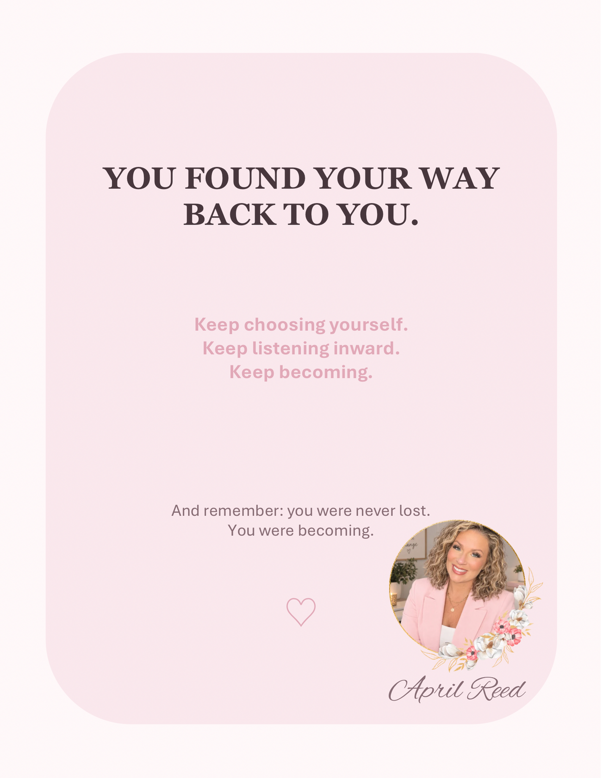 Back to me (A woman’s guide to getting back to you) ebook